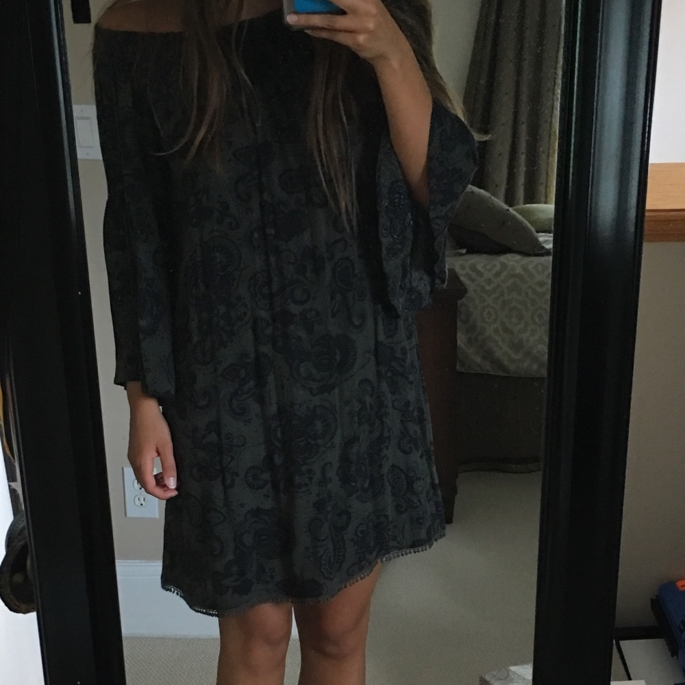 Nordstrom BP Fall Off- the-Shoulder Dress